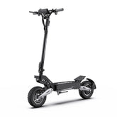 Electric Scooter OOTD T10- Motor 500W Battery 48V13.5AH 11" Tires Front And Rear Disc Brakes - Black Grey